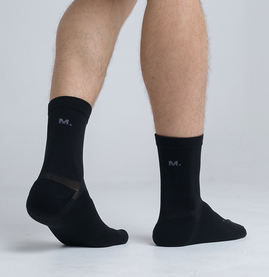 Kit 3x Meias Cano Longo Kit 5