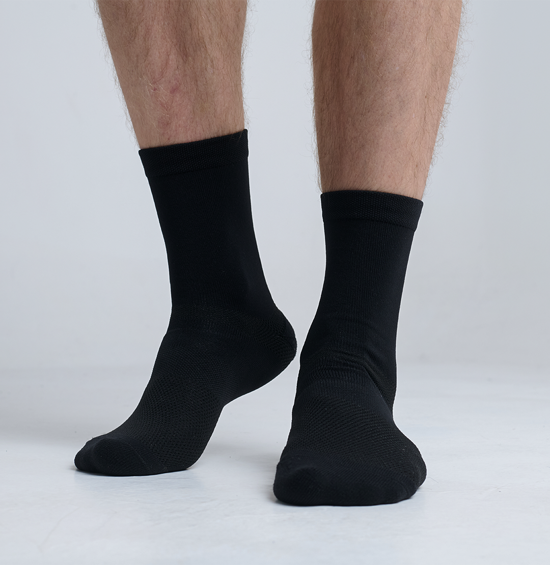 Kit 3x Meias Cano Longo Kit 5